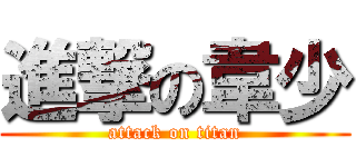 進撃の韋少 (attack on titan)
