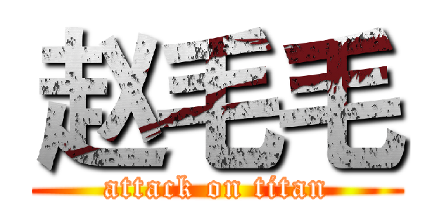 赵毛毛 (attack on titan)