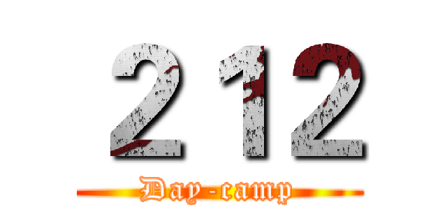 ２１２ (Day-camp)