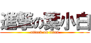 進撃の葉小白 (attack on titan)