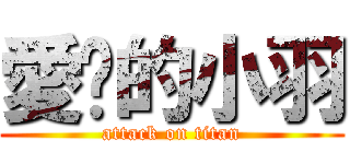 愛你的小羽 (attack on titan)
