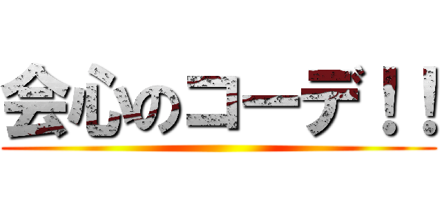 会心のコーデ！！ ()