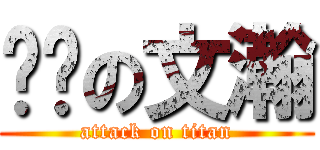 垃圾の文瀚 (attack on titan)