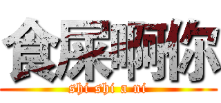 食屎啊你 (shi shi a ni)
