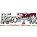 豚の呼吸 (attack on titan)