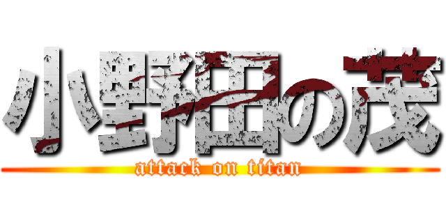 小野田の茂 (attack on titan)