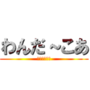 わんだ～こあ (わんだーこあ)