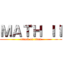 ＭＡＴＨ ＩＩ (attack on titan)