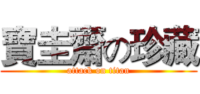 寶圭齋の珍藏 (attack on titan)