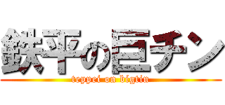 鉄平の巨チン (teppei on bigtin)