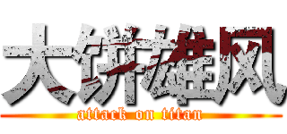 大饼雄风 (attack on titan)