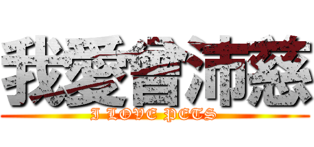 我愛曾沛慈 (I LOVE PETS)