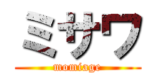 ミサワ (momiage)
