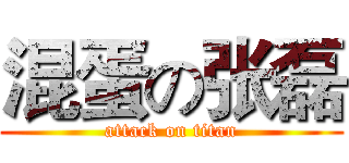 混蛋の张磊 (attack on titan)