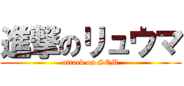 進撃のリュウマ (attack on SEM)