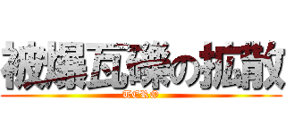 被爆瓦礫の拡散 (TERO)