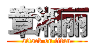 章湘丽 (attack on titan)