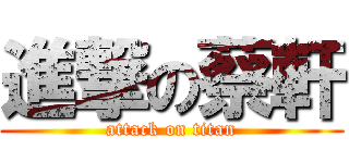 進撃の蔡軒 (attack on titan)
