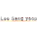 Ｌｅｅ Ｓａｎｇ ｙｅｏｐ (attack on guitar)