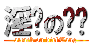 淫荡の屌瑭 (attack on dickTang)