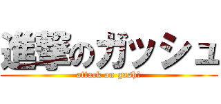 進撃のガッシュ (attack on gash！)