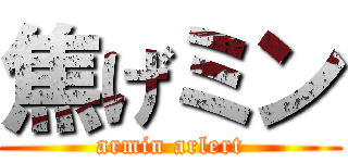 焦げミン (armin arlert)