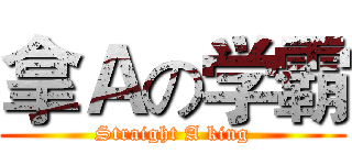 拿Ａの学霸 (Straight A king)