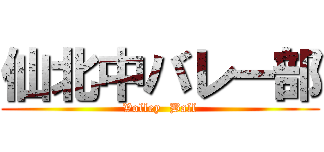 仙北中バレー部 (Volley  Ball)