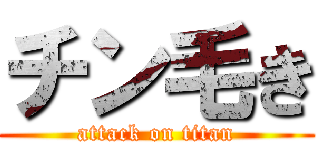 チン毛き (attack on titan)