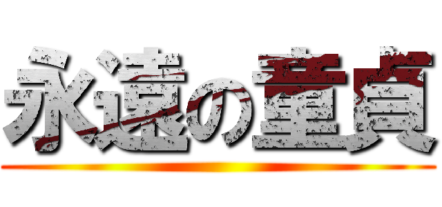 永遠の童貞 (                                )