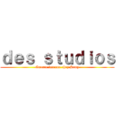 ｄｅｓ ｓｔｕｄｉｏｓ (Guerre interne chez Sony)