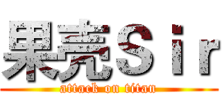 果壳Ｓｉｒ (attack on titan)