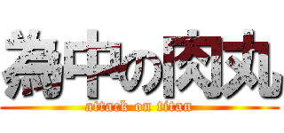 為中の肉丸 (attack on titan)