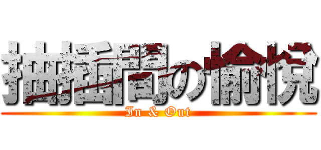 抽插間の愉悅 (In & Out)