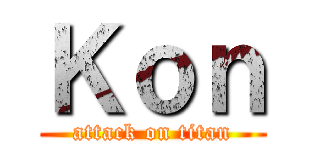 Ｋｏｎ (attack on titan)