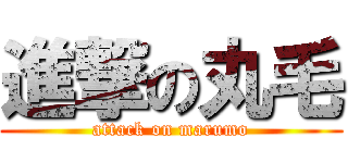 進撃の丸毛 (attack on marumo)
