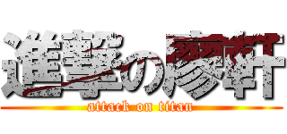 進撃の廖軒 (attack on titan)