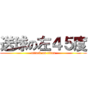 送球の左４５度 (attack on titan)