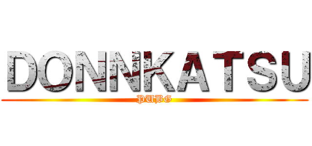 ＤＯＮＮＫＡＴＳＵ (PUBG)