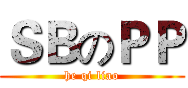 ＳＢのＰＰ (he qi liao)