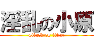 淫乱の小原 (attack on titan)