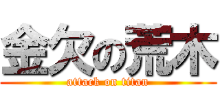 金欠の荒木 (attack on titan)