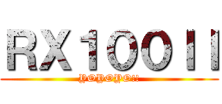 ＲＸ１００ＩＩ (YOYOYO!!)