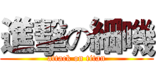 進擊の細嘰 (attack on titan)