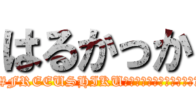 はるかっか (🌟護憲🌟#FREEUSHIKU🌟デニー沖縄🌟緊急事態条項反対🌉)