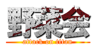 野菜会 (attack on titan)