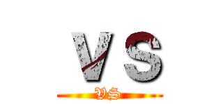 ｖｓ (VS)