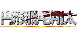 円形脱毛翔太 ()