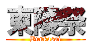 東陵祭 (Bunkasai)