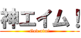 神エイム！ (God aim!)